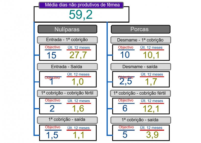 Figura 2. An&aacute;lise dos dias n&atilde;o produtivos.
