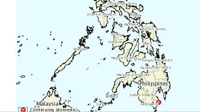 O primeiro caso de Peste Suína Africana (PSA) fora de Luzon foi declarado na Ilha de Mindanao.