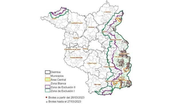 Situação geral no Estado de Brandeburgo (a 5 de Abril de 2023)