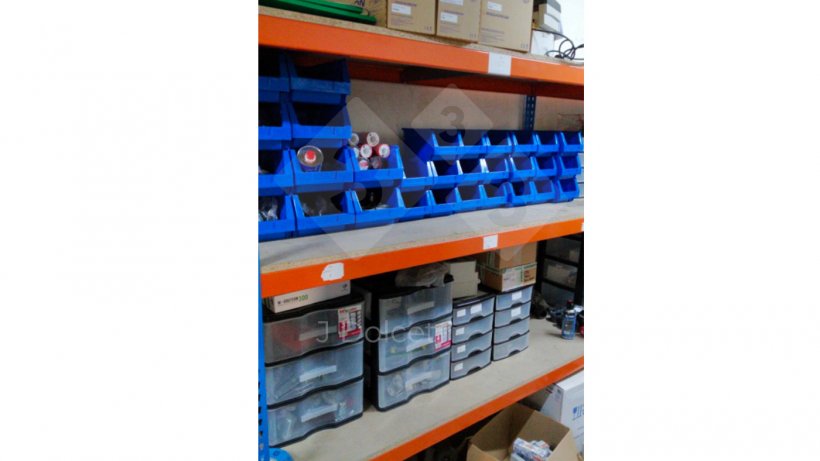 Foto 4. Controlo de stock de materiais controlado num armazém externo às explorações
