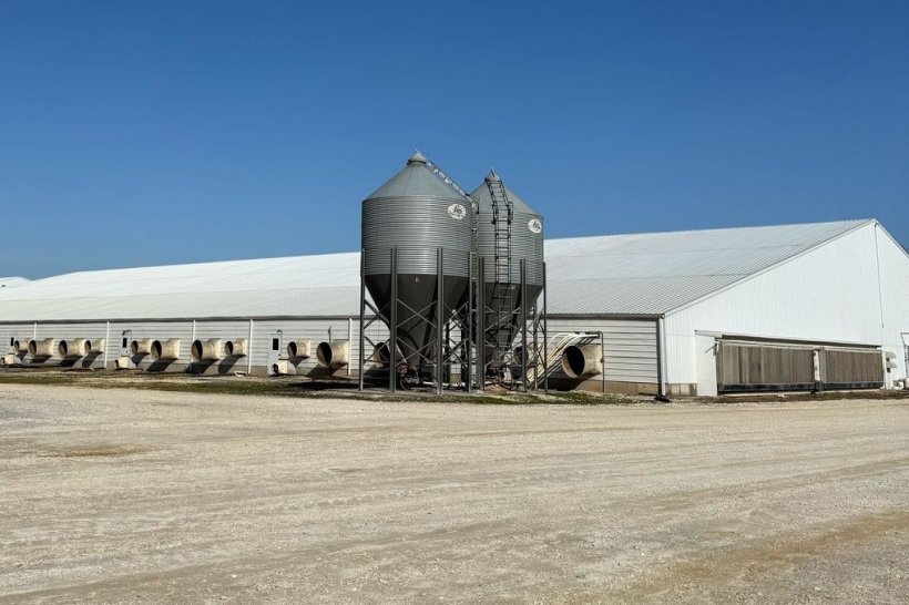 Foto 1: Um dos pavilhões da unidade visitada.