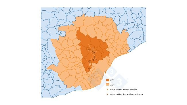 Mapa de nuevos focos de PPA en España