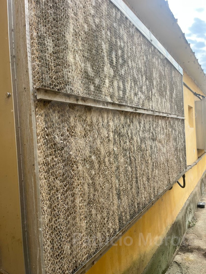 Foto 2. Panel&nbsp;cooling&nbsp;obstruido.
