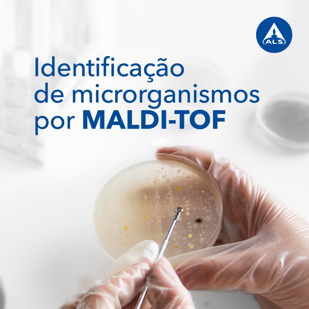 Identificação de microrganismos por MALDI-TOF