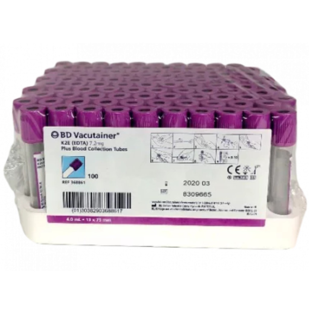 BD Vacutainer tubos con EDTA