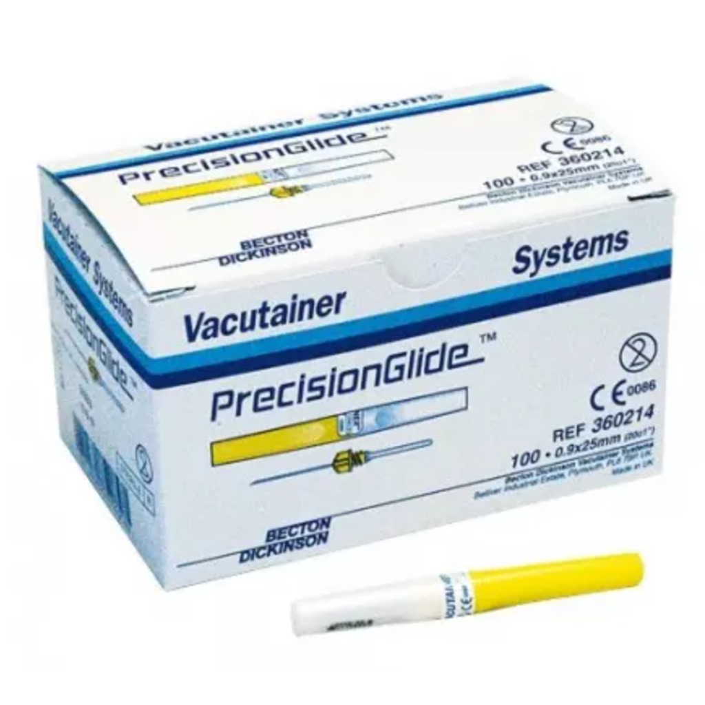 Agujas Vacutainer PrecisionGlide 100 uds